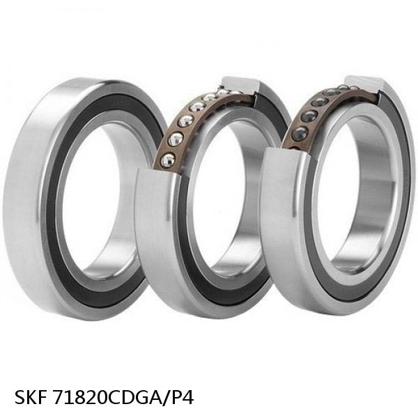 71820CDGA/P4 SKF Super Precision,Super Precision Bearings,Super Precision Angular Contact,71800 Series,15 Degree Contact Angle
