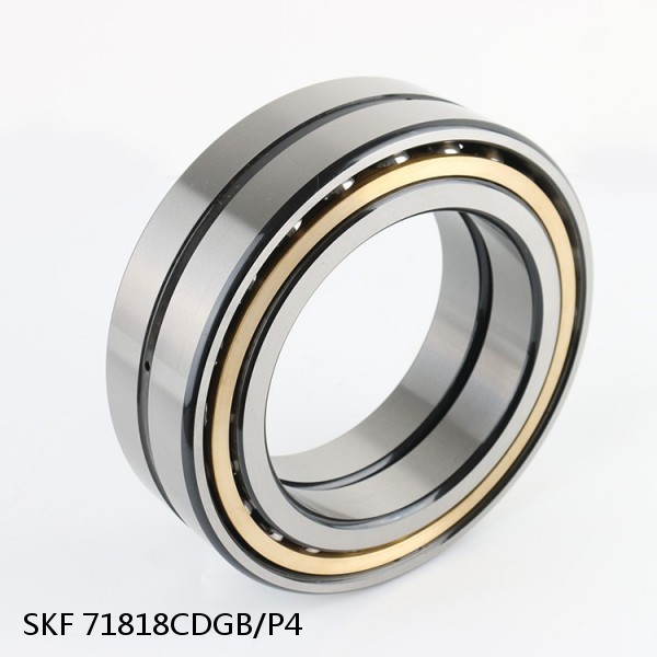 71818CDGB/P4 SKF Super Precision,Super Precision Bearings,Super Precision Angular Contact,71800 Series,15 Degree Contact Angle #1 image